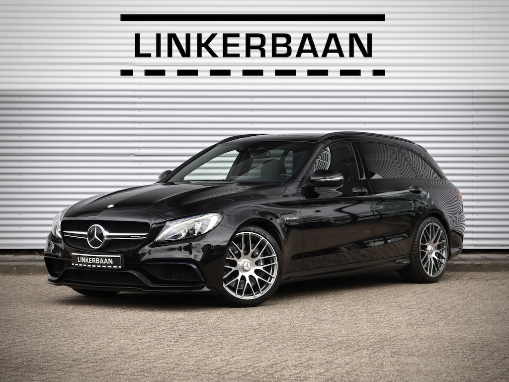 Mercedes-Benz C-klasse Estate AMG C63 V8 Biturbo | Panodak | Burmester | Rijassistent Plus |