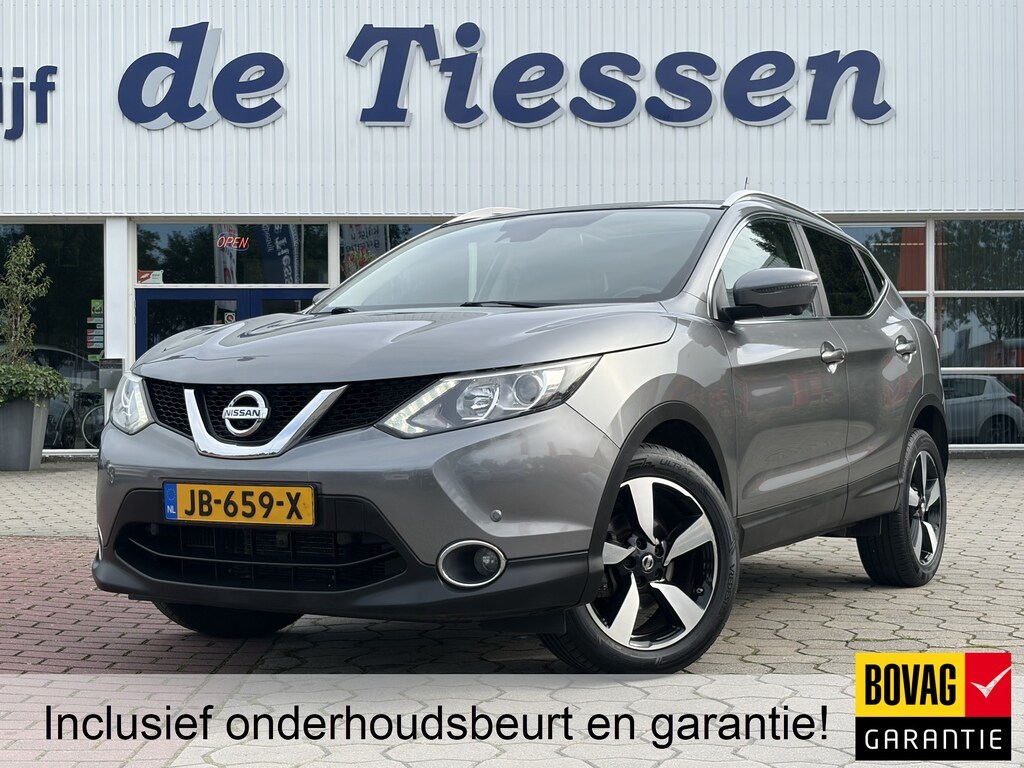 Nissan Qashqai 1.2 Connect Edition | AUTOMAAT | Pano | Camera | Rijklaar met beurt & garantie!
