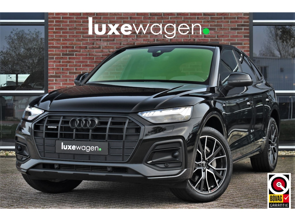 Audi Q5 Sportback 50 TFSI e S-Line Pano ACC El-zetels Ruitstiksel 20inch Camera