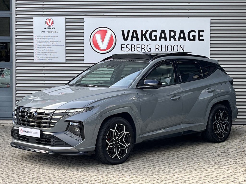 Hyundai Tucson 1.6 T-GDI PHEV N Line Sky 4WD SCHUIFDAK,NAV/360CAM,MEM.STOELEN
