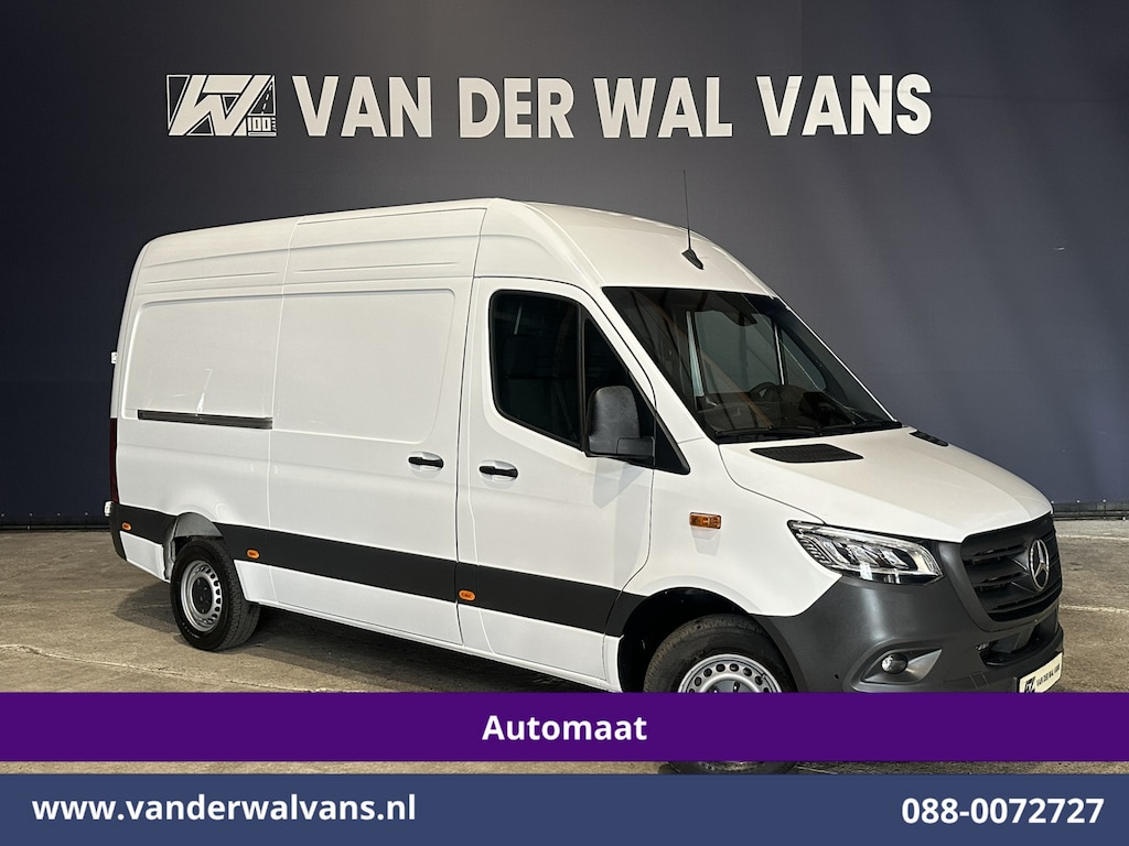 Mercedes-Benz Sprinter 317 CDI 170pk 9G-Tronic Automaat L2H2 Euro6 Airco | Camera | Navigatie | LED | Chauffeursstoel Cruisecontrol, Stoelverwarming, 270 Graden Achterdeuren, Parkeersensoren, Bijrijdersbank