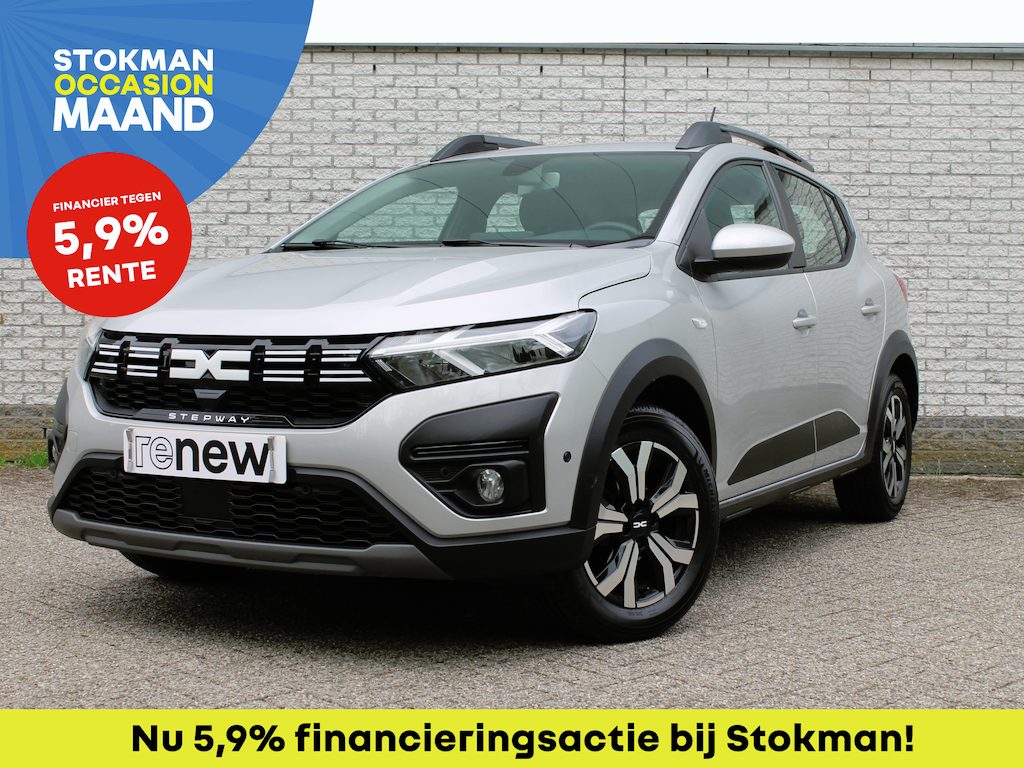 Dacia Sandero Stepway 1.0 TCe 100 ECO-G Up&Go | climate control | trekhaak | lichtmetalen velgen