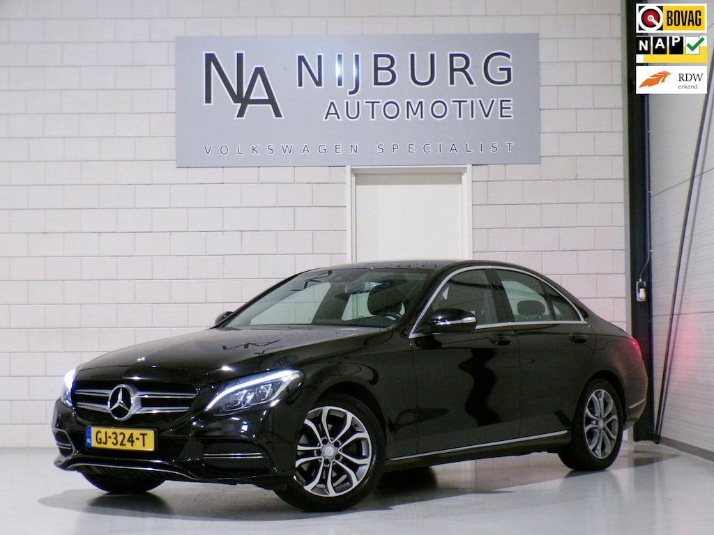 Mercedes-Benz C-klasse 180 CDI Lease Edition "Origineel NL!" Navigatie Bluetooth Cruise Parkeersensoren Led-koplampen