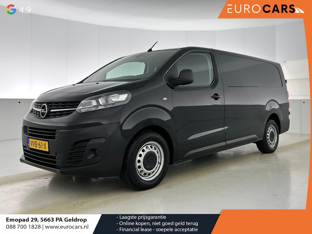Opel Vivaro 145pk Automaat L3H1 Dubbele cabine Navigatie Camera Trekhaak Apple carplay Parkeersensoren Cruise control