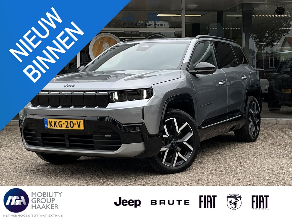 Jeep Compass First Edition 74 kWh | Apple/Android | Panaroma/schuifdak | Adaptive cruise control