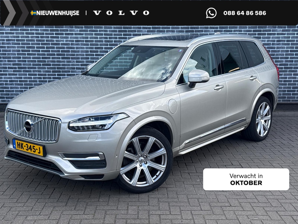 Volvo XC90 2.0 T8 Twin Engine AWD Inscription | Plug-in Hybrid (PHEV) | Bowers Wilkins Audio | Head-up Display | Nappaleder | Stoelventilatie | Panoramadak | Achteruitrijcamera | Keyless Entry | Elektrische Achterklep | Elektrisch Verstelbare Voorstoelen | Stoelverwarming voor en achter | Cruise Control Adaptief | BLIS | Navigatie