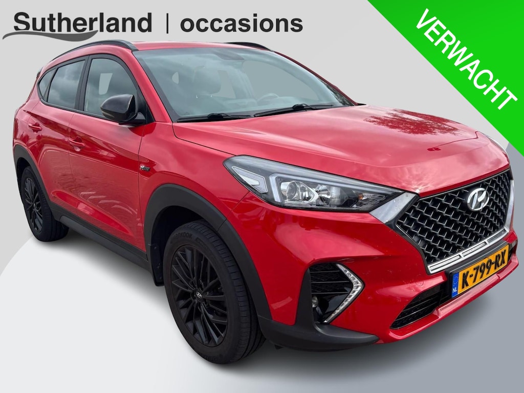 Hyundai Tucson 1.6 GDi N-line 132 PK | Stoelverwarming | Navigatie | Cruise Controle | Stuurwielverwarming | 18 inch lichtmetalen velgen | Alcantara