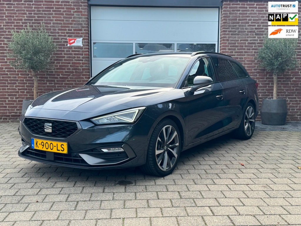 SEAT Leon Sportstourer 1.5 eTSI FR Launch Edition|150PK|Sfeerverlicht|Sportstoel|