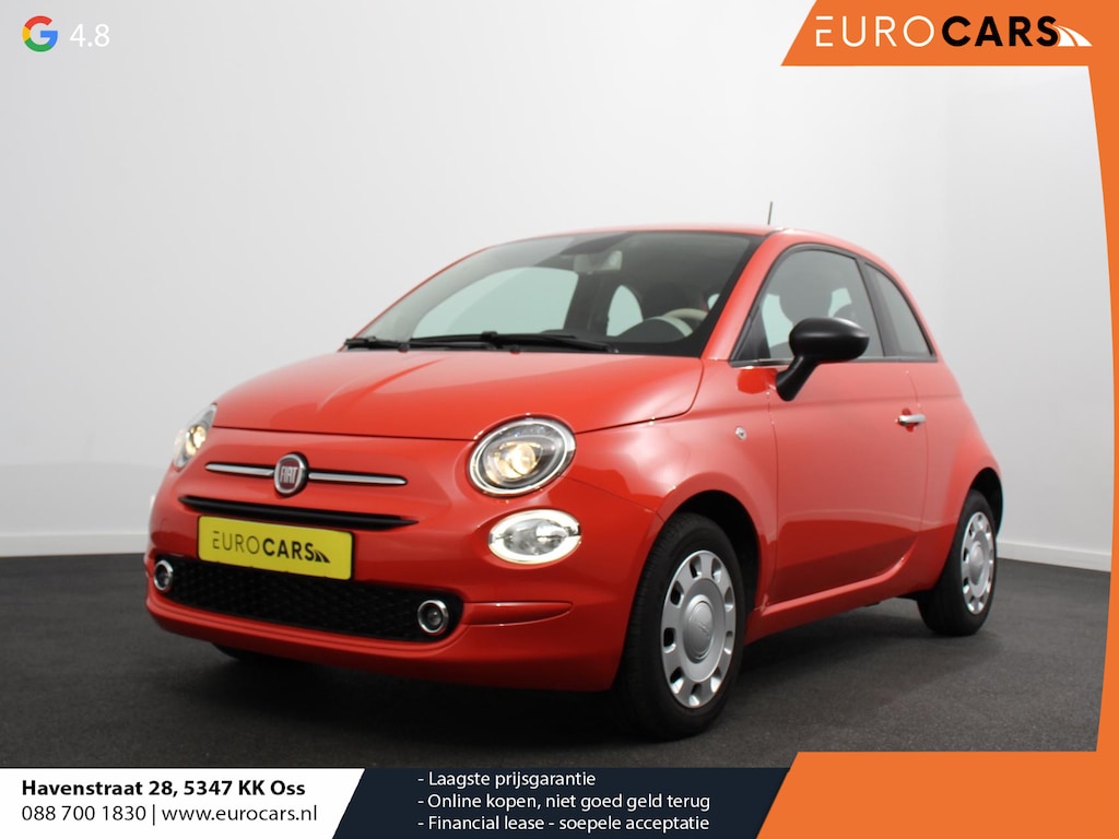 Fiat 500 1.0 Hybrid Vita Comfort Navigatie Apple Carplay/Android Auto Parkeer sensoren Cruise Control Airco