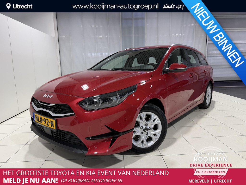 Kia Ceed Sportswagon 1.5 T-GDi DynamicLine Trekhaak, Apple Carplay/Android Auto, Navigatie, Camera.