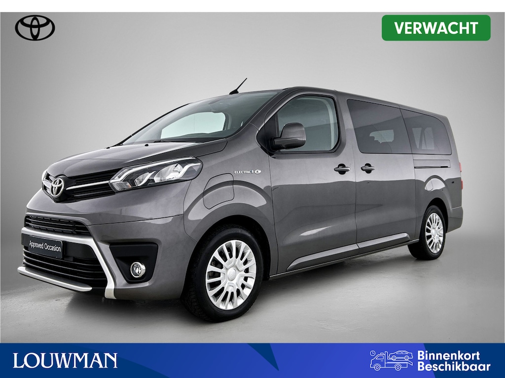 Toyota PROACE Electric Shuttle Toyota Long Extra Range Cool 75 kWh 9 Personenbus | BTW voertuig | Apple CarPlay/Android Auto | Cruise Control | Parkeersensoren Achter | Bluetooth |