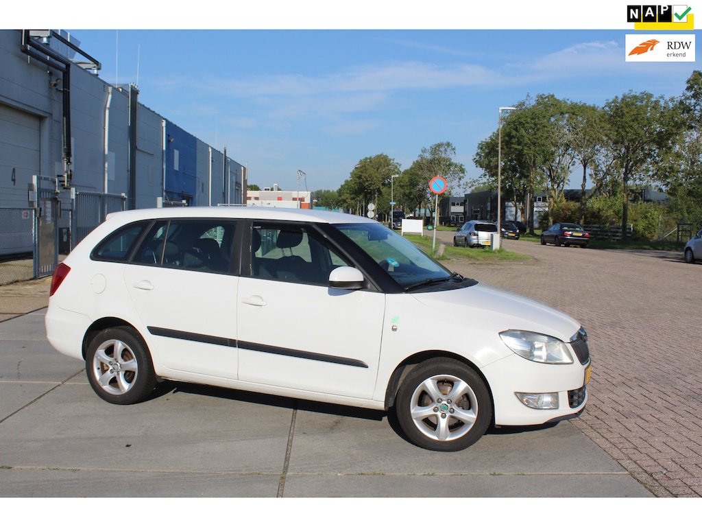 Skoda Fabia Combi 1.2 TDI Greenline airco distr rec trekhaak nette uitvoering