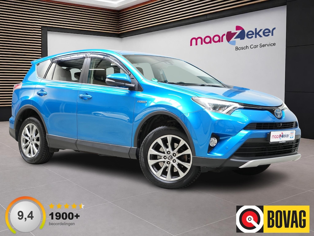 Toyota RAV4 2.5 Hybrid AWD Executive Business ✅Trekhaak✅All Season✅Stoelverw.✅Clima✅Navi✅360 Camera✅Lane Ass.✅