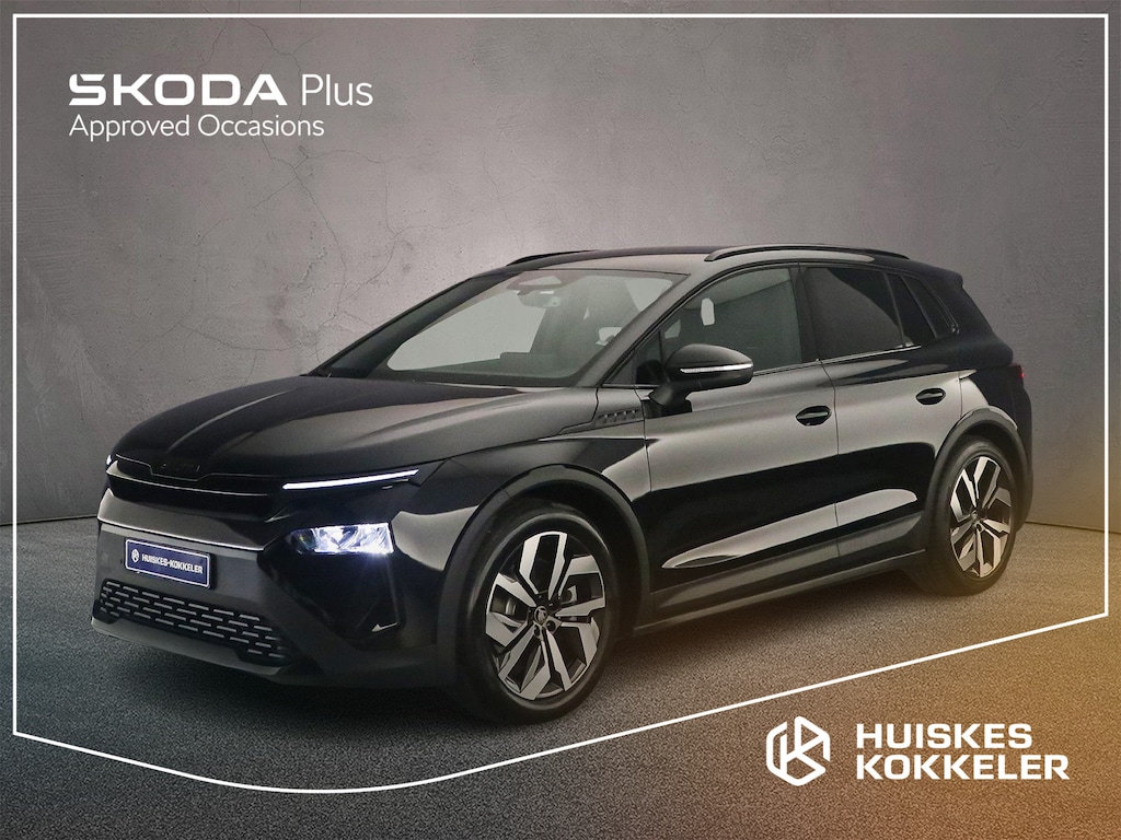 Skoda Elroq 85 Sportline 286pk Automaat Trekhaak, Adaptive cruise control, Achteruitrijcamera, LED koplampen, Parkeersensoren, Stuurwiel verwarmd, App connect, Stoelverwarming