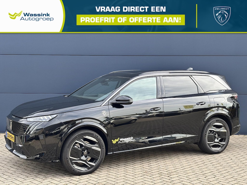 Peugeot e-5008 GT Exclusive 73 kWh 7p | Navigatie | 360 camera | Nappa leder | Parkeersensoren |