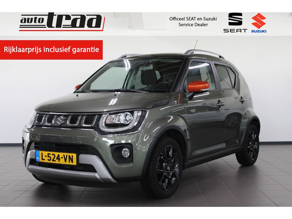 Suzuki Ignis 1.2 Smart Hybrid Allgrip Style / Stoelverwarming / Keyless / Camera / Navi. / Trekhaak /