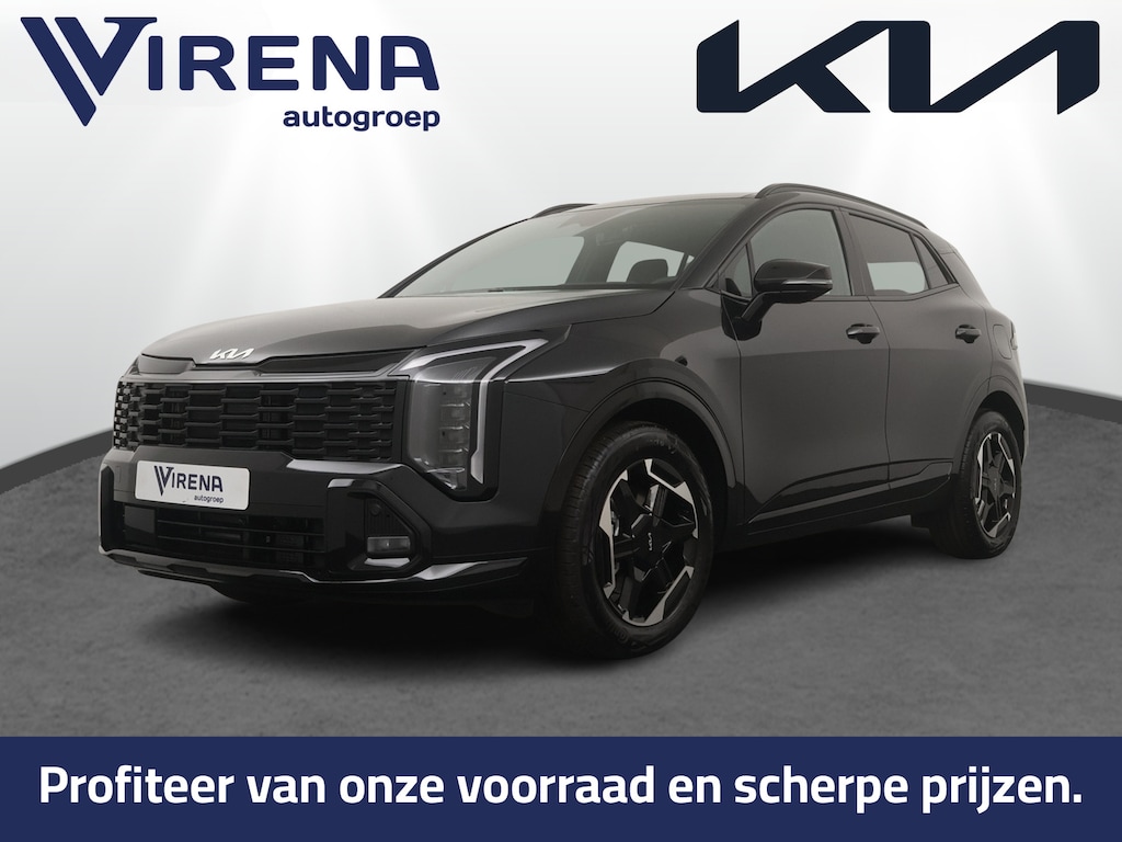 Kia Sportage 1.6 T-GDi Hybrid GT-Line - Stoel-/Stuurverwarming - Apple Carplay - Head-Up Display - Adaptieve Cruise Control - Fabrieksgarantie t/m 2033