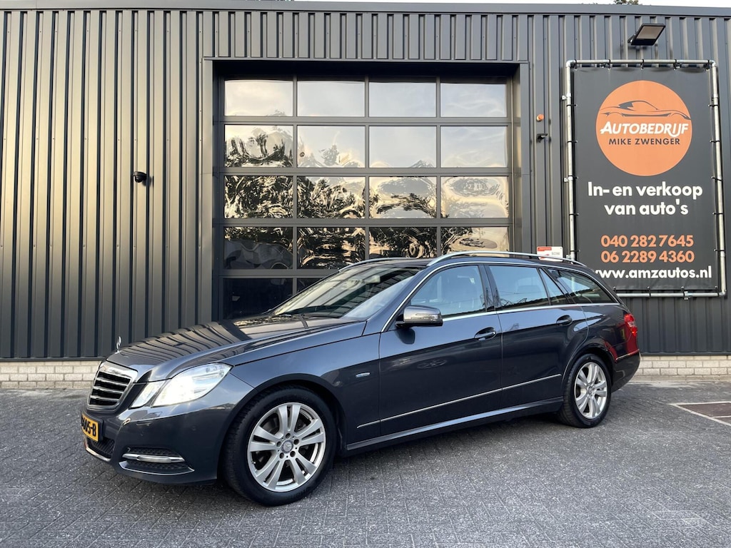 Mercedes-Benz E-klasse Estate 200 CGI Avantgarde AUTOMAAT|NAVIGATIE|HALF LEER|STOELVERWARMING|PRE SAFE|CRUISE CONTROL|BLUETOOTH
