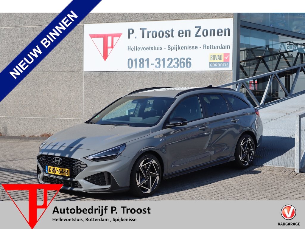 Hyundai i30 Wagon 1.5 T-GDi MHEV N Line Automaat Apple carplay/Achteruitrijcamera/Stoelverwarming/Lane assist/Adaptieve cruise control/Stuurverwarming/Draadloze tel. lader/DAB Radio