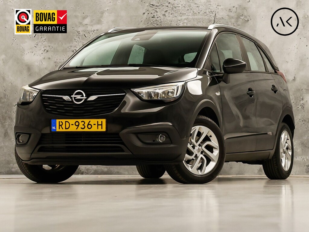 Opel Crossland 1.2 Sport (APPLE CARPLAY, GROOT NAVI, LM VELGEN, NAP, CRUISE, SPORTSTOELEN, PARKEERSENSOREN, NIEUWE APK, NIEUWSTAAT)