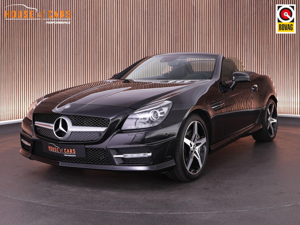 Mercedes-Benz SLK 421pk 55 AMG |pano/vario dak|Harman&Kardon|leder|navi|memory|stoelverwarming|bluetooth|navi|