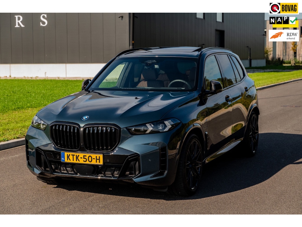 BMW X5 XDrive50e - M Sport Pro - Bowers & Wilkins - Individual Orinoco Pearl - Carbon - Alcantara Hemel - Nieuwstaat!