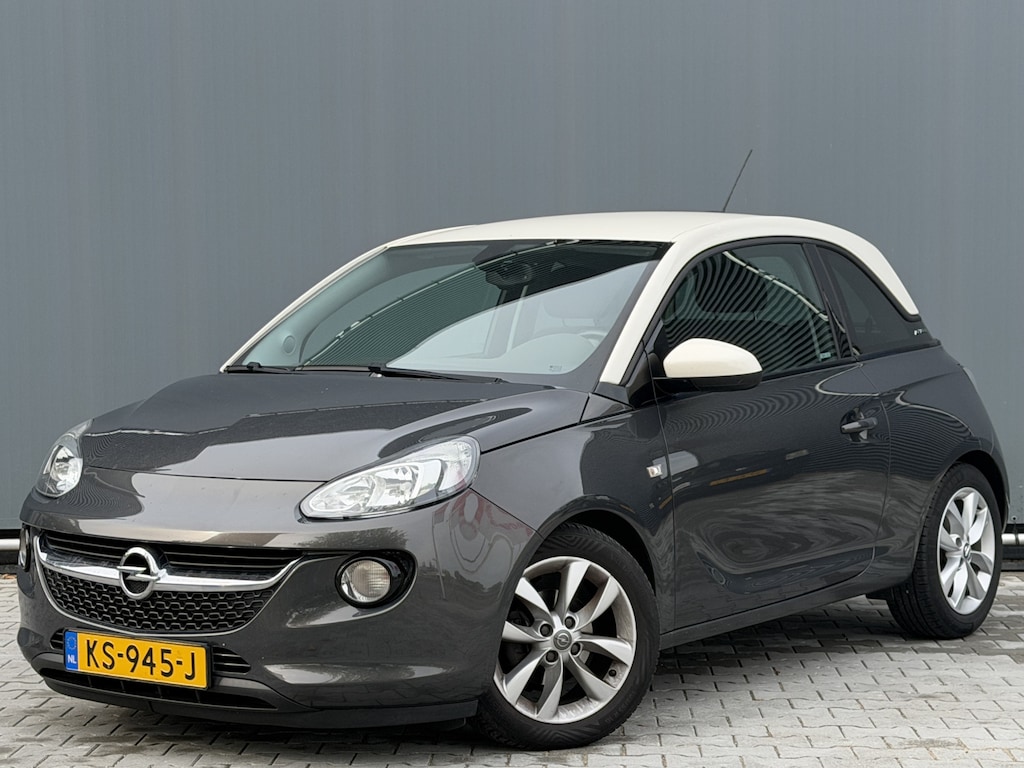 Opel Adam BWJ 11-2016 | 1.0T 90PK Unlimited | AIRCO | TWO/TONE | CRUISE | CARPLAY | PDC | LICHTMETAAL | PRIVACY GLASS |