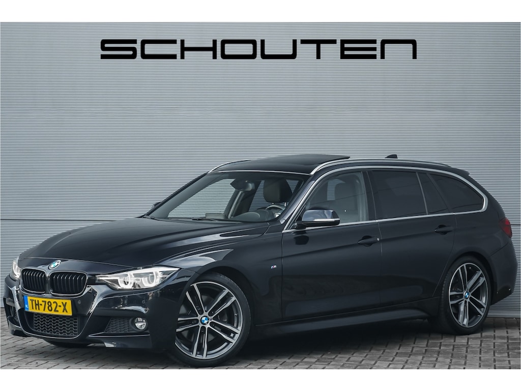 BMW 3-Serie Touring 330i High Executive M-Sport Pano Leder Stuur & Stoelverw PDC 19"