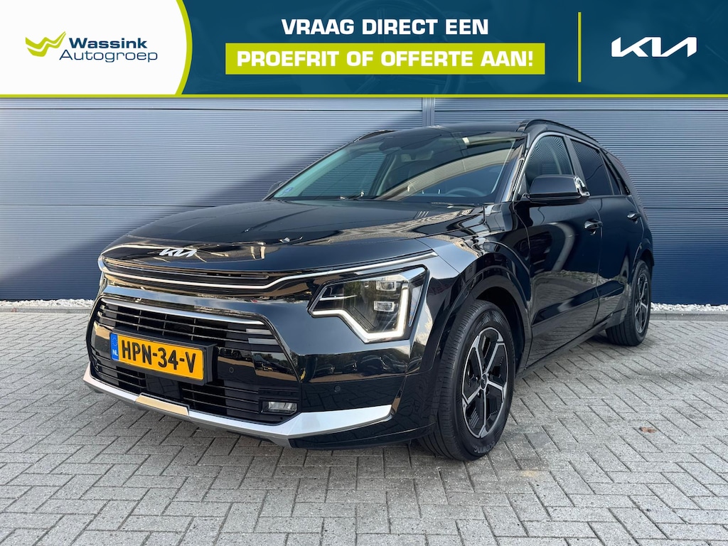 Kia Niro Hybrid 1.6 GDi DynamicPlusLine Navigatie | Apple carplay/Android auto | Elektrische kofferklep | Lage KM stand!
