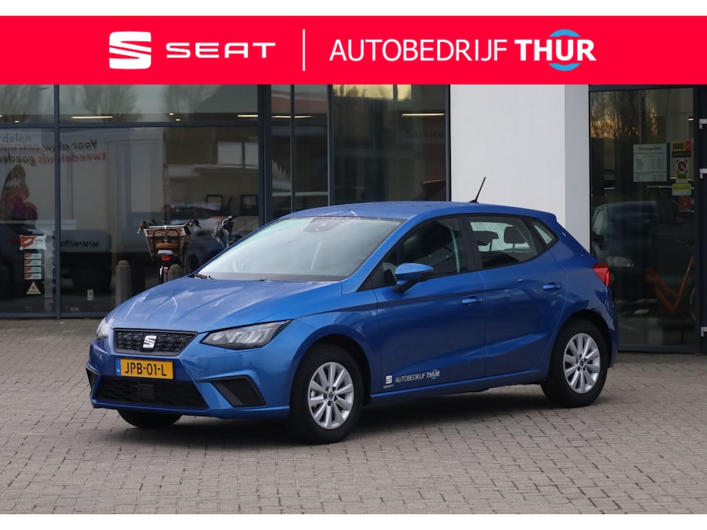 SEAT Ibiza 1.0 EcoTSI Style Business Connect 95PK / 70kW Apple Carplay & Android Auto, LED koplampen, cruise control, airco, volledig digitaal instrumentenpaneel (Virtual Cockpit), verkeerstekenherkenning, parkeersensoren achter, rijstrook behoud assistent, 15'' LMV 'Enjoy'