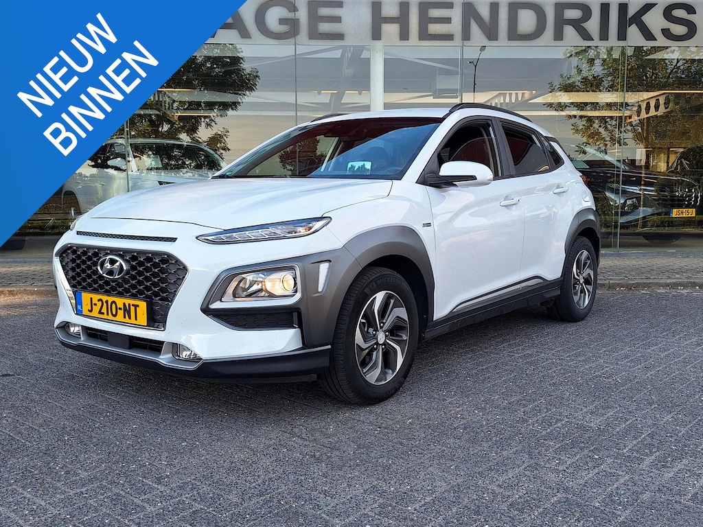 Hyundai Kona 1.6 GDI HEV Fashion | Climate | Trekhaak 1300kg |  Blindspot | Adaptive CC | Camera | HUD |