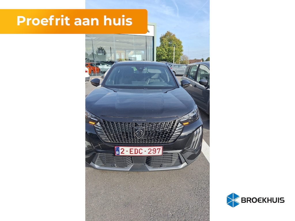 Peugeot 2008 1.2 PureTech GT Camera | Parkeersensoren Voor en Achter | Climate | Digitaal Dashboard | 17" Lichtmetaal | LED | Achteruitrijcamera | Afwijkende dakkleur | Airco (automatisch)
