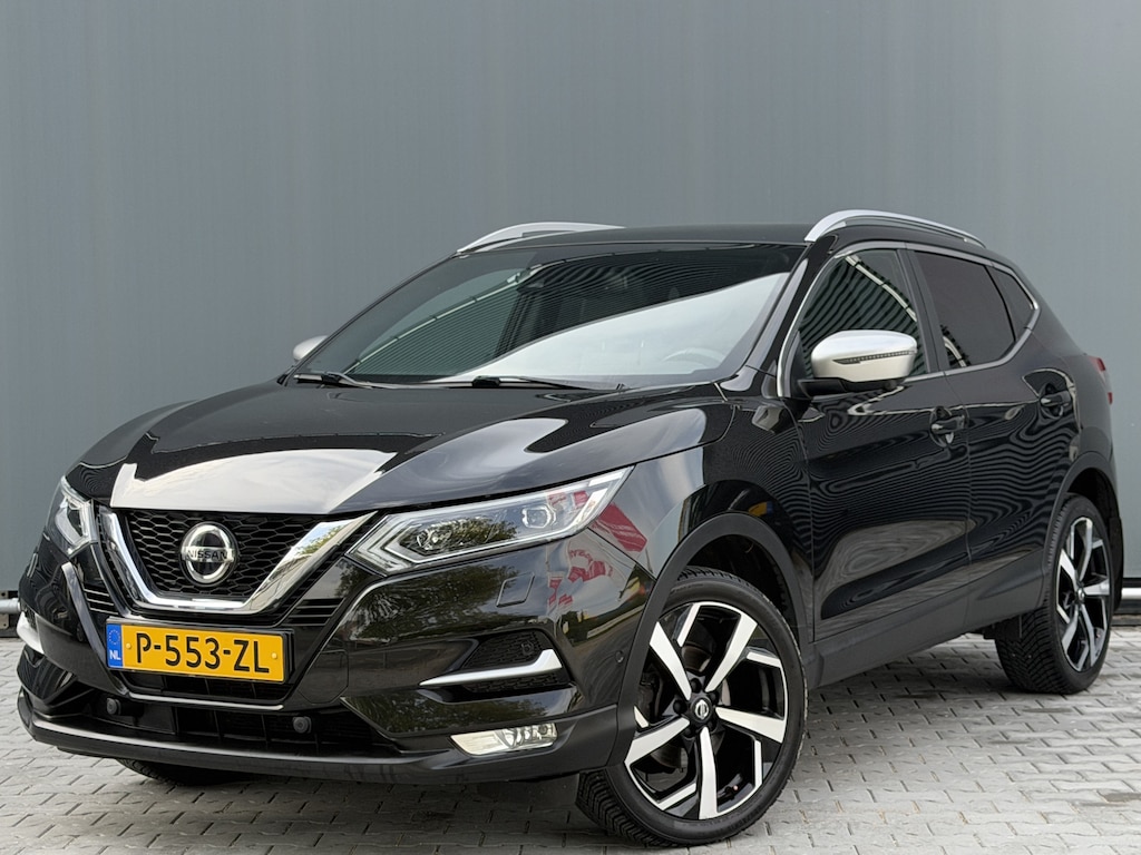 Nissan Qashqai BWJ 2019 | 1.2T 116PK Tekna + | TREKHAAK | PANO DAK | LEER | CLIMA | 360 CAMERA | STOELVERW | 19'' LMV |