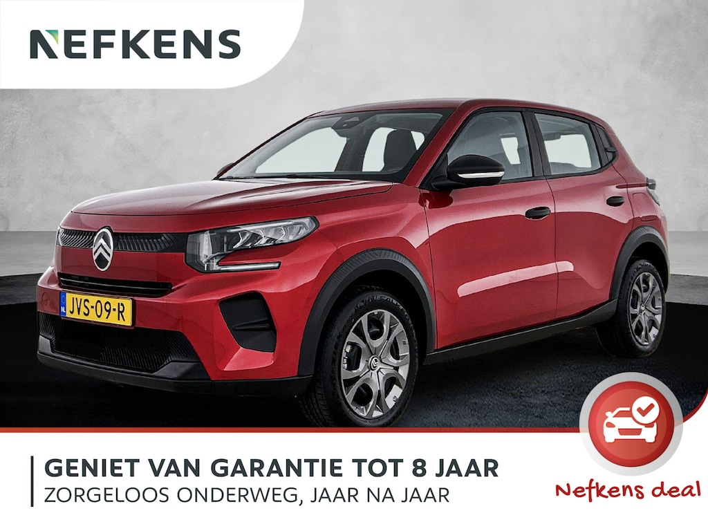 Citroën E-C3 You 113pk 44 kWh Automaat | Airco | Cruise control | LED | Parkeersensoren | IsoFix | Bluetooth |