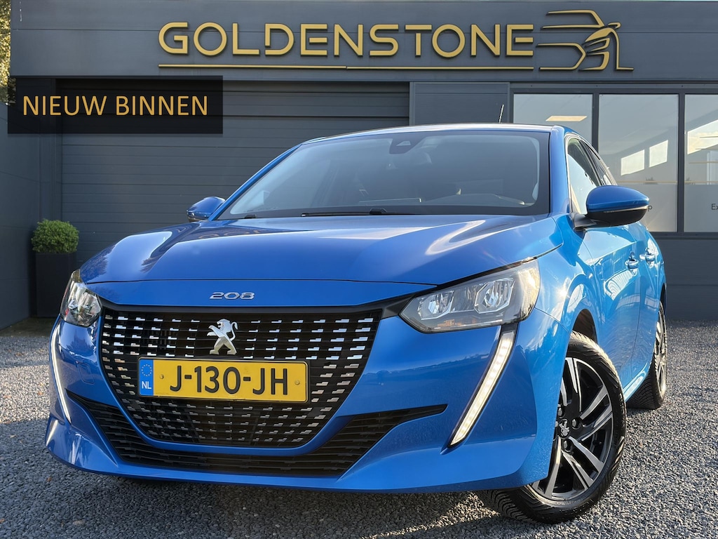 Peugeot 208 1.2 PureTech Allure ✓D-riem vv in 10-2025✓1e Eigenaar✓360° Camera✓Carplay✓Navi✓101pk✓LED✓Clima✓Cruise✓6 Bak✓Pdc✓Lm velgen✓Halfleder✓Recent beurt gehad✓N.A.P✓Apk tot 08-2028