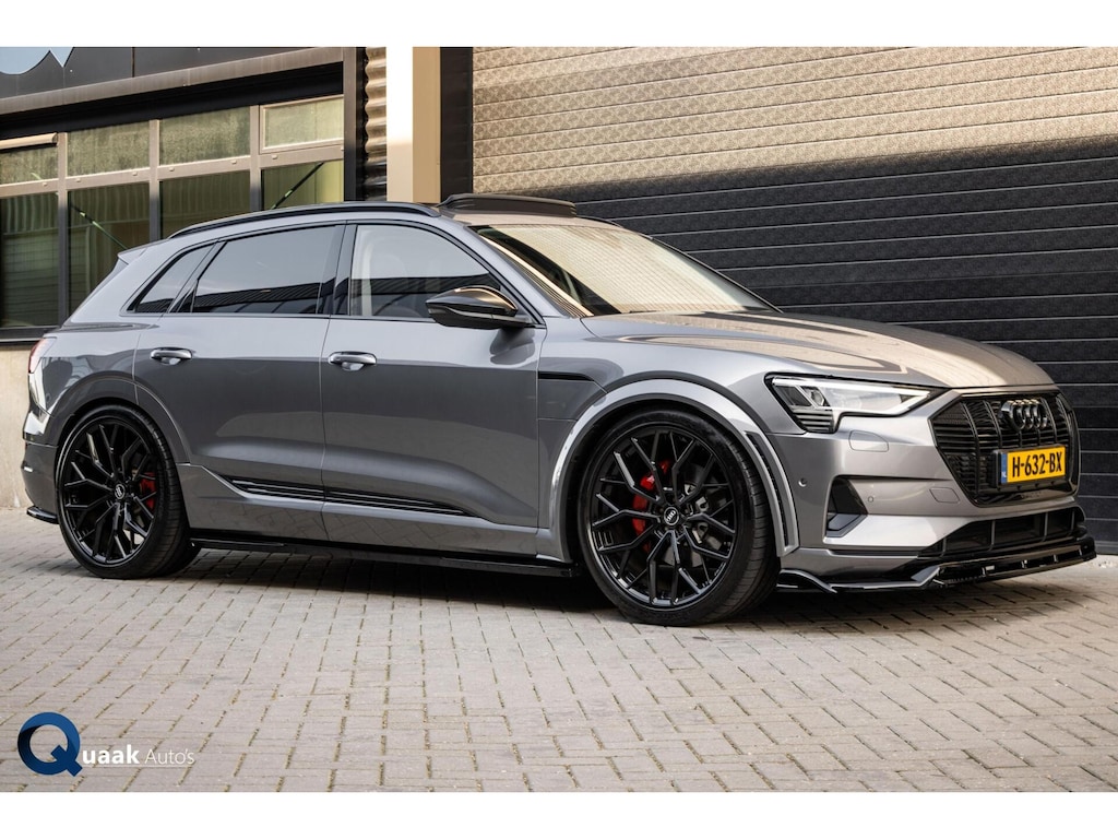 Audi E-tron 50 Quattro S 71 kWh | PANO | LEER | CARPLAY | 23" VELGEN | LUCHTVERING