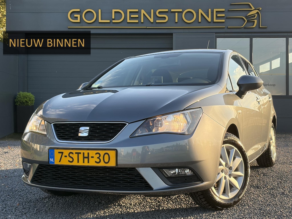 SEAT Ibiza 1.2 TSI Style ✓D-Ketting vv in 03-2026✓Navi✓Clima✓Cruise✓Pdc✓Lm velgen✓Bj 12-2013✓N.A.P✓Apk tot 07-2027