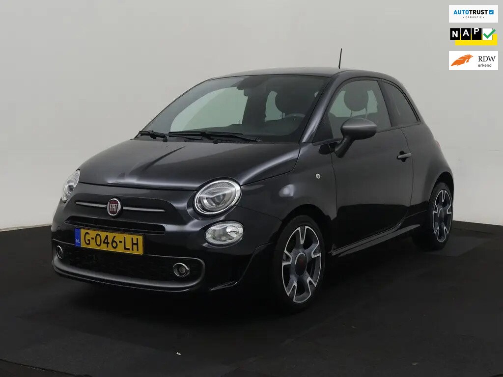 Fiat 500 0.9 TwinAir Turbo Sport 500S Carplay, PDC, Leer, NL auto