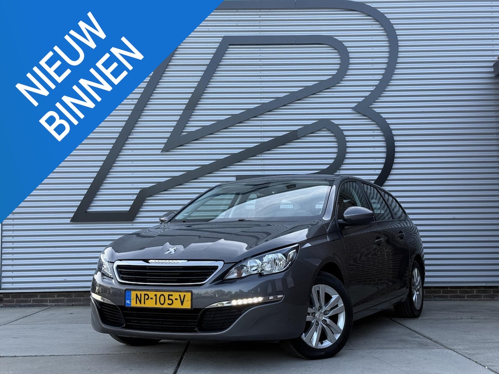 Peugeot 308 SW 1.2 PureTech Style 2e Eigenaar|Clima|Cruise|Trekhaak|Navi|Elek ramen|Lm velgen|Nieuwe APK bij aflevering