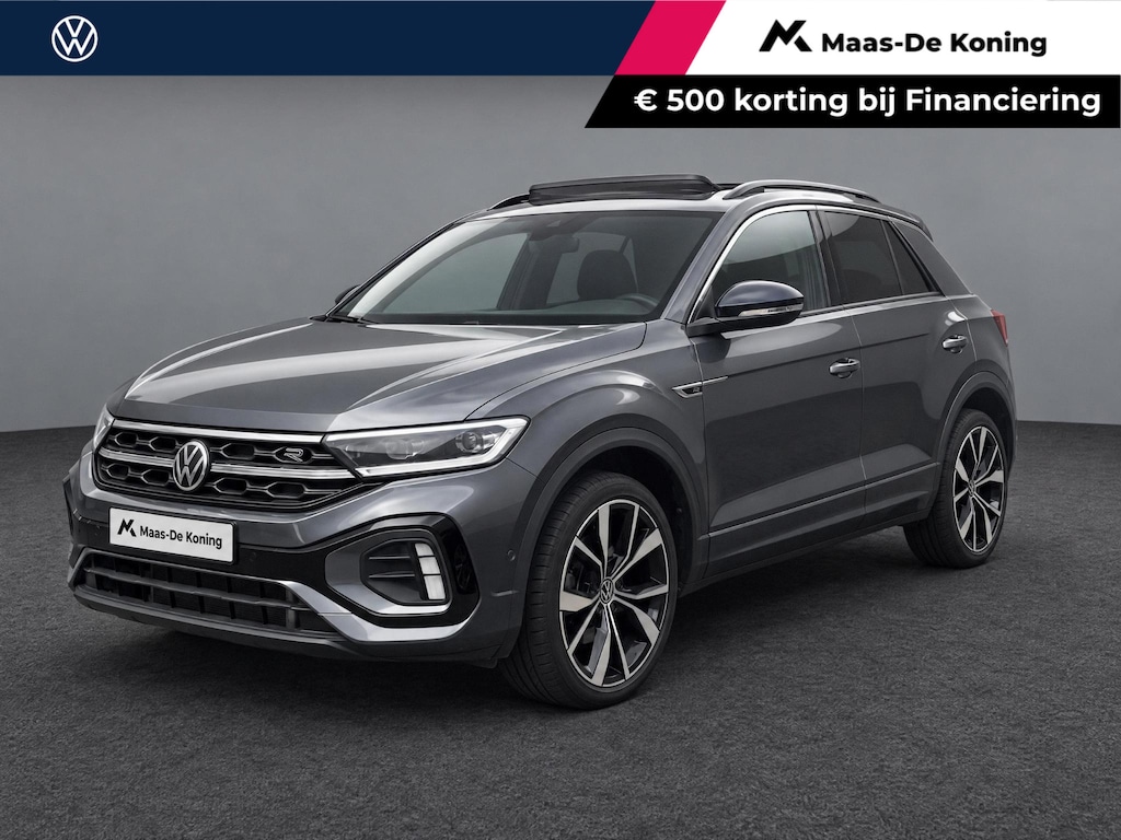 Volkswagen T-Roc 1.5 TSI 150pk DSG R-Line · Panoramadak · Camera · Dodehoeksensor · Keyless · Apple/Android Car Play · 19"Velgen ·