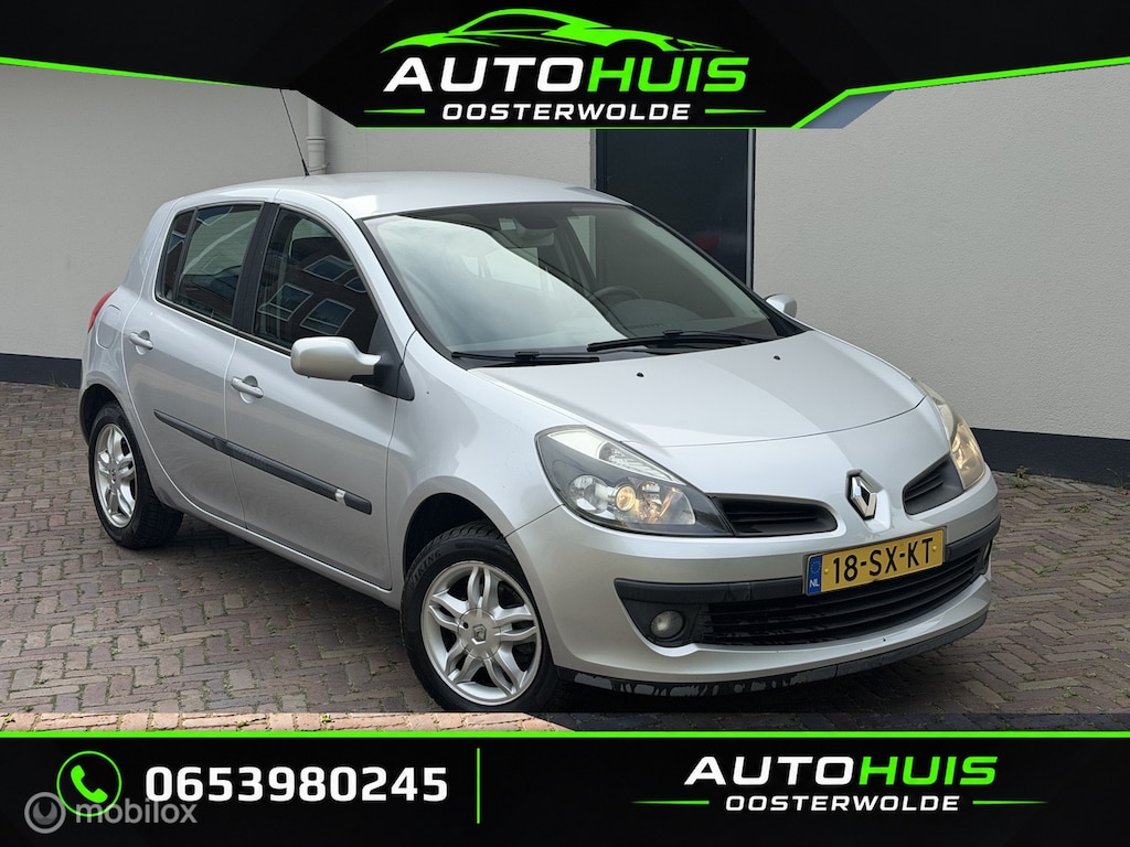 Renault Clio 1.2-16V |airco | cruise | boekjes | apk !