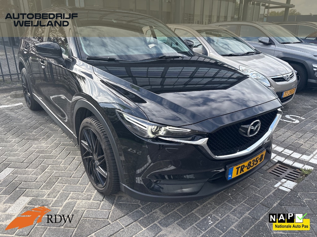 Mazda CX-5 2.0 SkyActiv-G 165 Skylease GT Black-Line NIEUWSTAAT I Black-Line I Trekhaak I 20" I GT I Winterpakket I Camera I Leer I