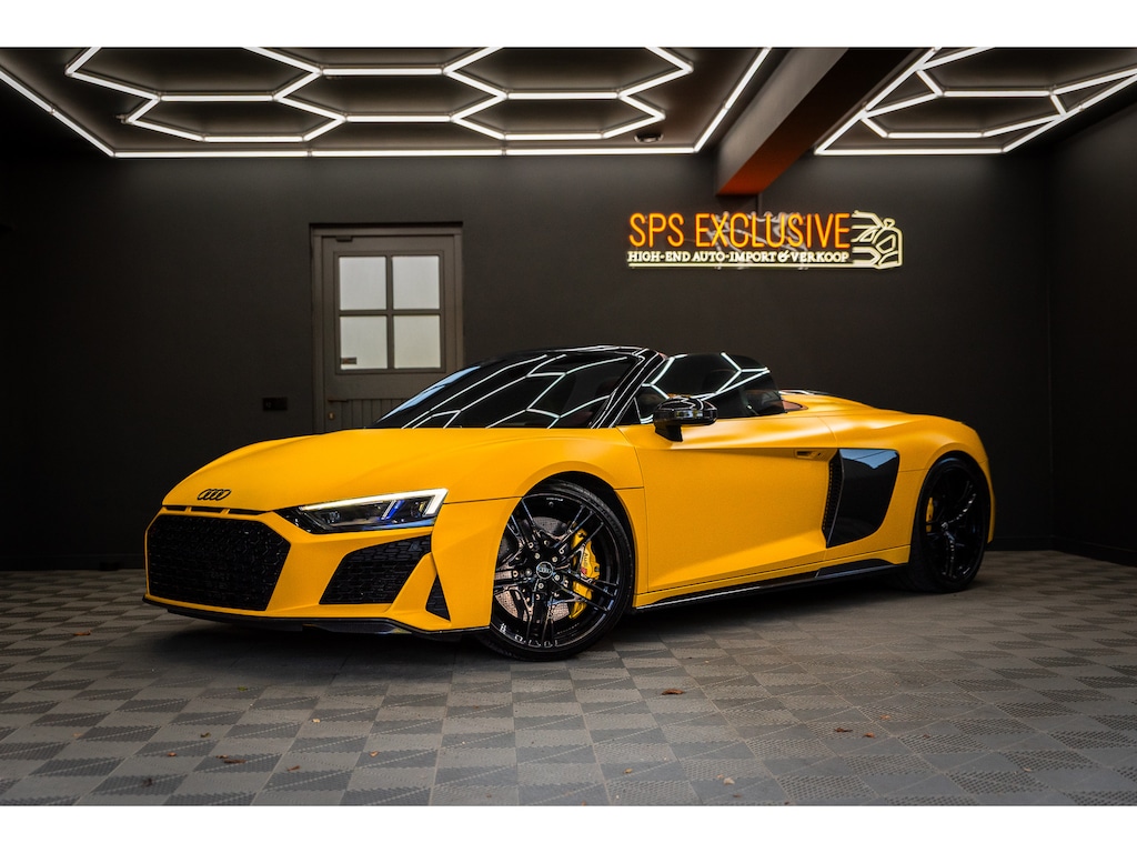 Audi R8 Spyder 5.2 performance quattro / Buckets / Capristo / Keramisch / Non OPF / B&O / Exclusive