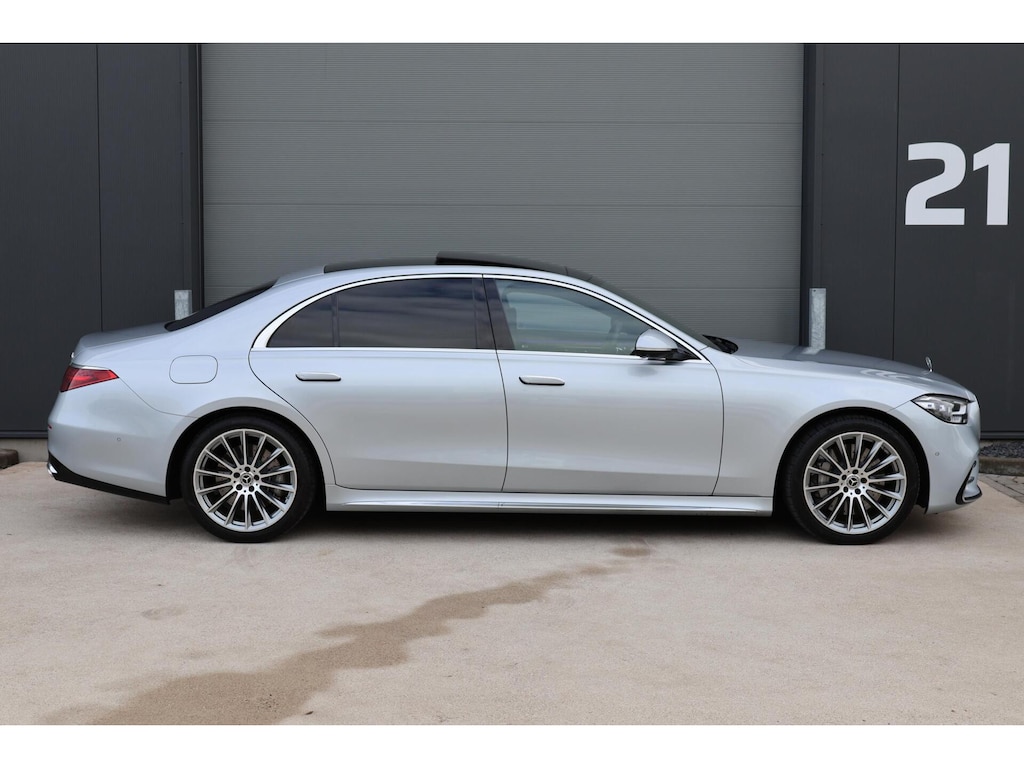 Mercedes-Benz S-klasse 580 e 4MATIC Lang AMG Line / Exclusiefpakket / Chauffeurpakket / Airmatic / Burmester 3D Audio / Panoramadak / Massagestoelen met ventilatie/verwarming