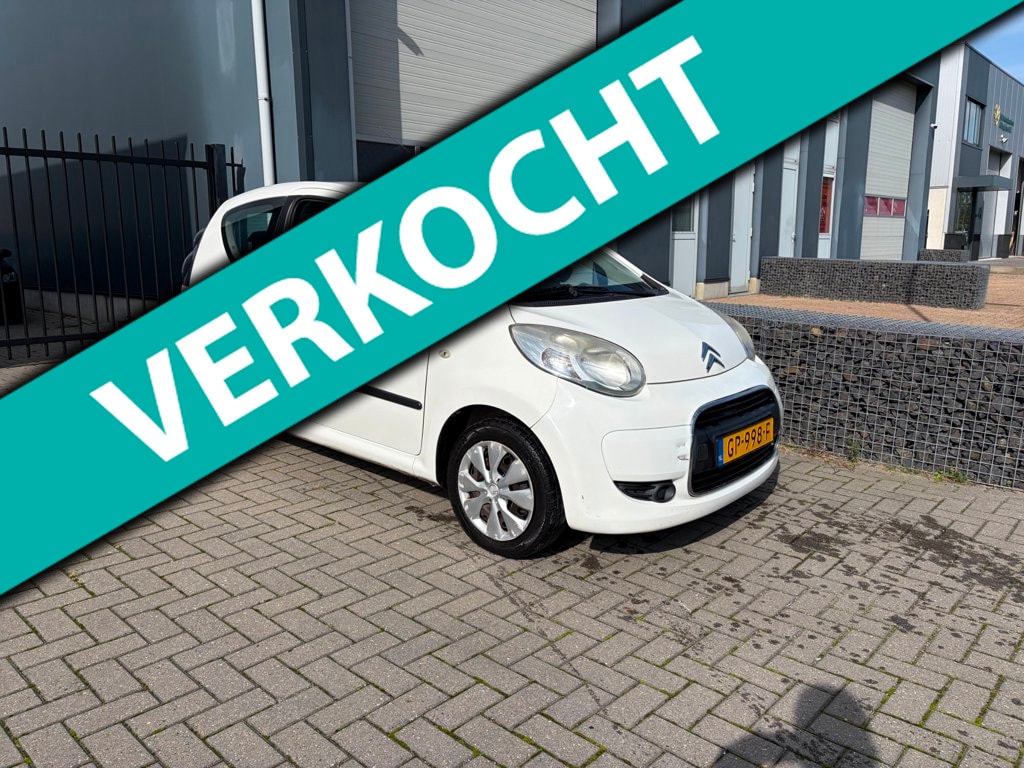 Citroën C1 1.0-12V Exclusive *APK 07-2027 *AIRCO*