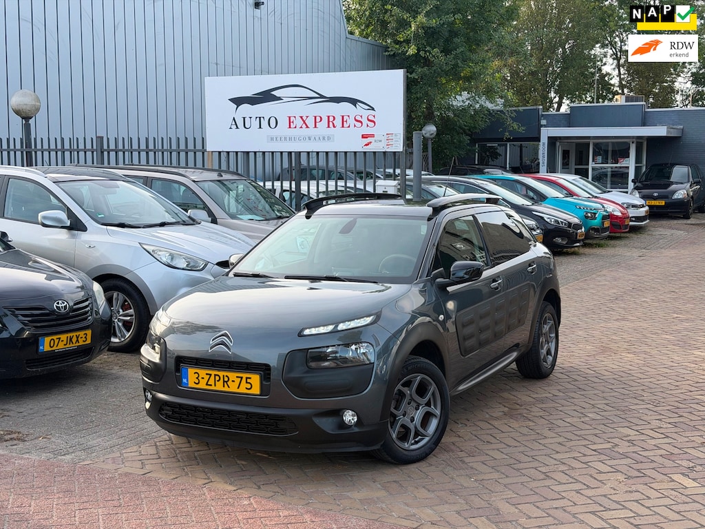 Citroën C4 Cactus 1.2 e-VTi Shine Aut/Navi/Camra/Airco/Cruise/Nap/Nieuw Apk/Dealer onderhoud/ 2 sleutels aanwezig/6Maanden Garanti