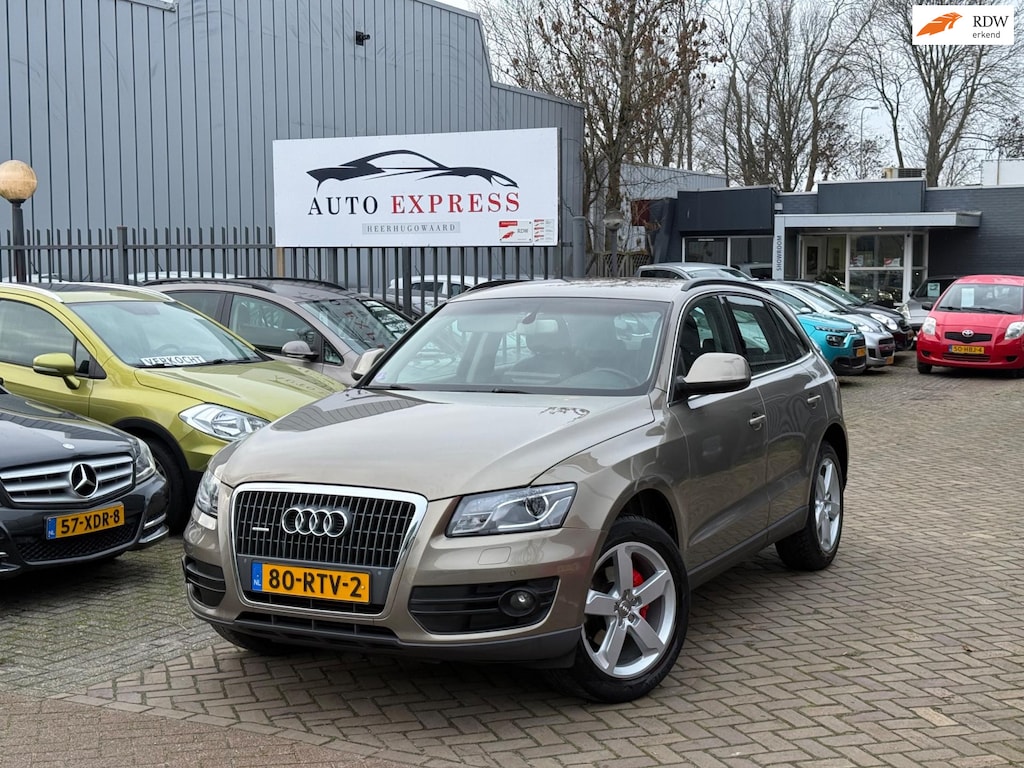 Audi Q5 2.0 TFSI quattro Pro Line AUT/Leer bekleding/Carplay/Terekhaak/stoelverwarming/Nieuw Apk/Volledig onderhoud