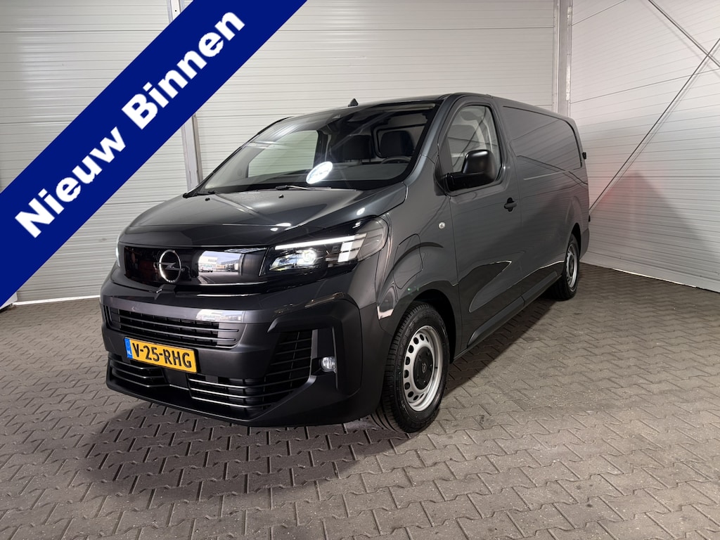 Opel Vivaro-e Electric L3 75 kWh | Airco | Cruise Control | Achteruitrijcamera | Navi |Stuur- stoel verwarming VVB533 Prijs zoals getoond