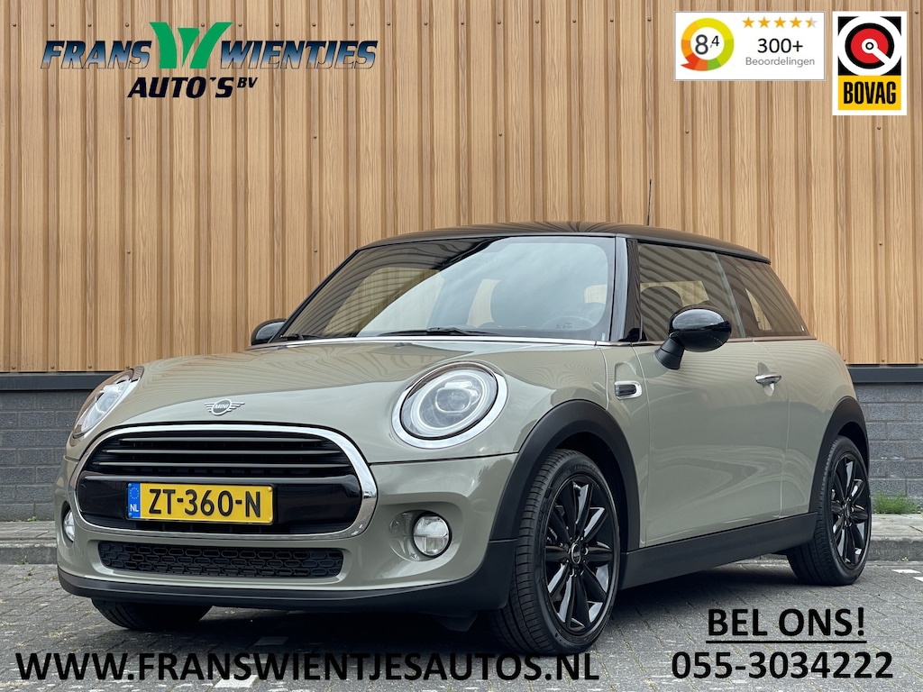 MINI Cooper 3-Deurs 1.5 Chili | Origineel Nederlands | NAP | Keyless go/entry | Stoelverwarming | Airconditioning | Bluetooth | Rijmodus Regeling | Zwarte Hemel |