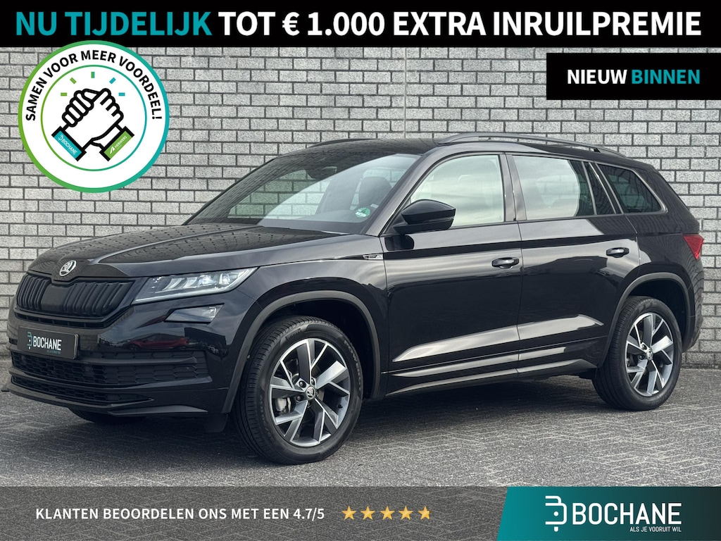 Skoda Kodiaq 1.5 TSI Sportline Business 7p. | Stuur + Stoelverwarming | Elektrische voorstoel | elektrische achterklep |